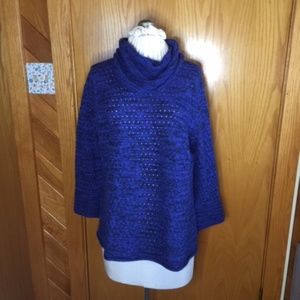 NOMADIC TRADERS blue woman’s sweater Size Medium